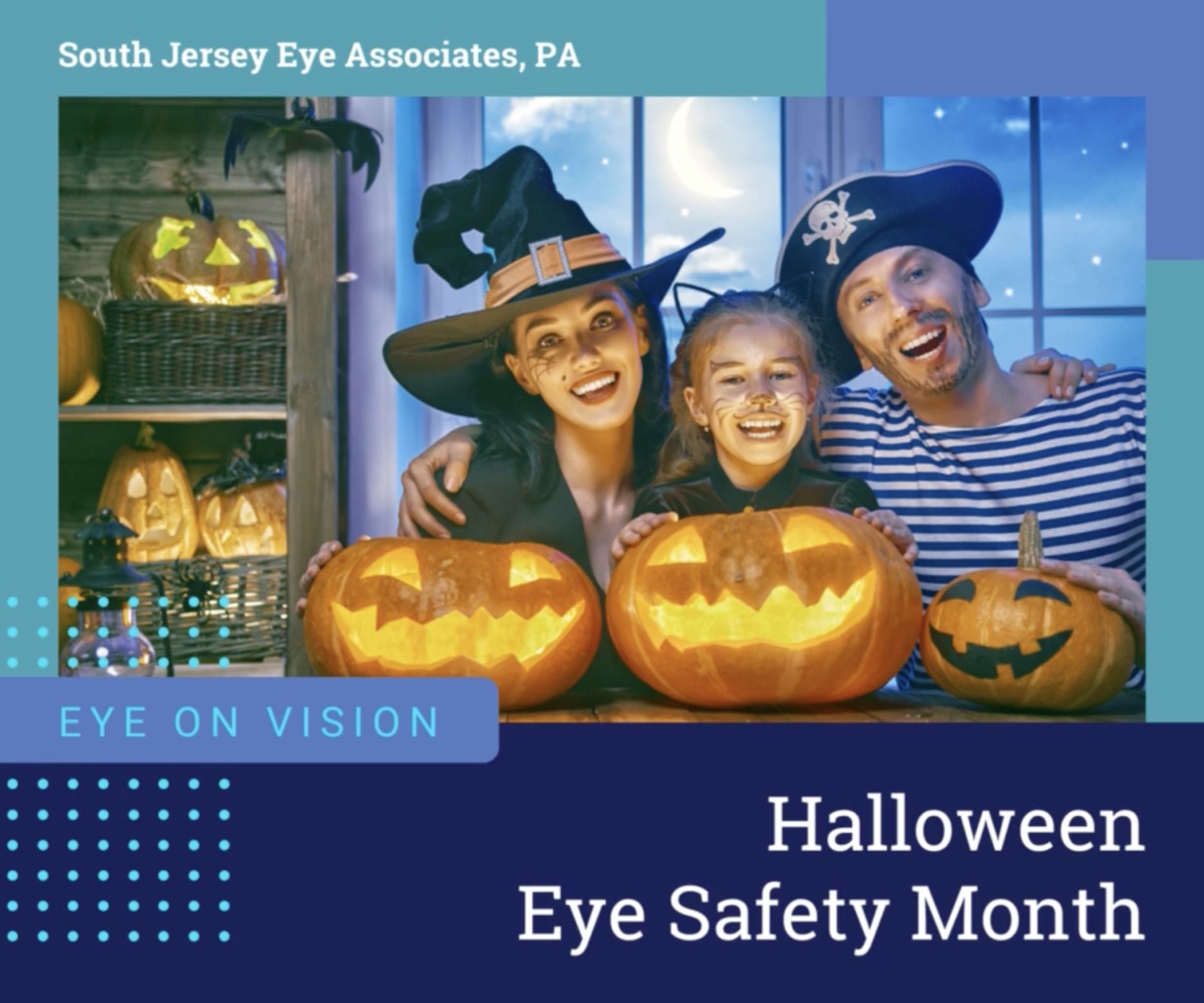 October is Halloween Eye Safety Month